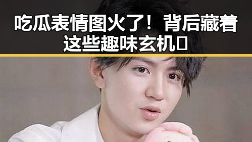 吃瓜表情图火了！背后藏着这些趣味玄机🤭